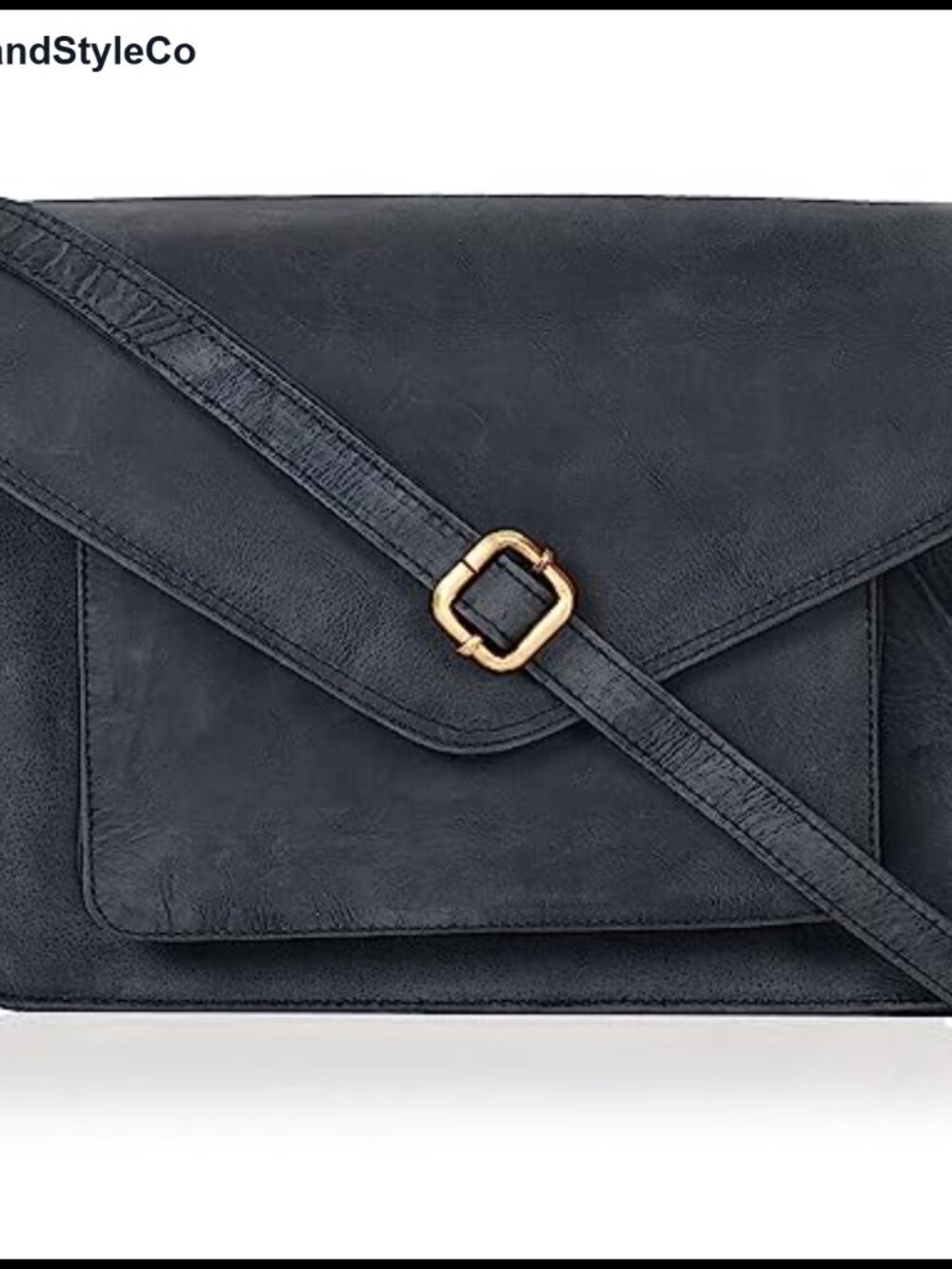 Genuine Leather Crossbody Purse for Women, Shoulder Bag